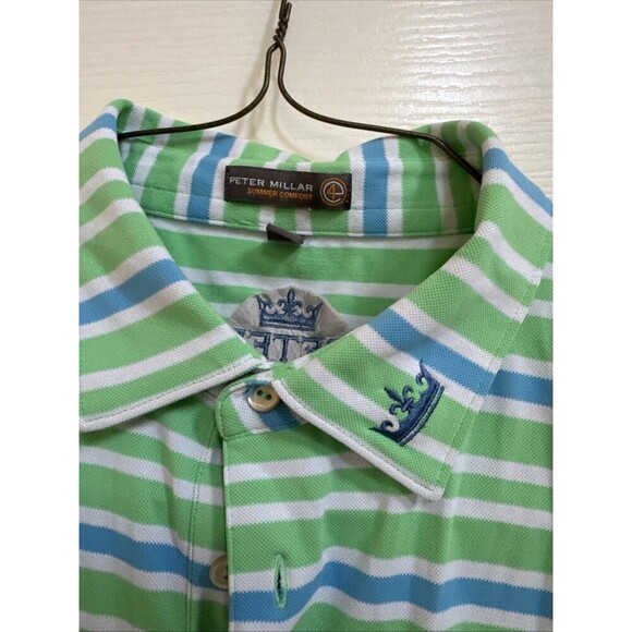 Peter Millar Men’s Summer Comfort Crown On Collar XL - Picture 2 of 7